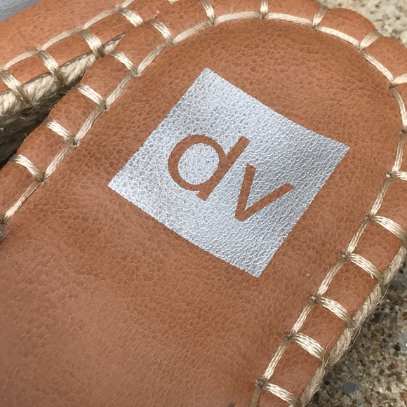 DV Dolce Vita Desirae Denim Bow Slip Ons - Size 7 - Picture 6 of 8